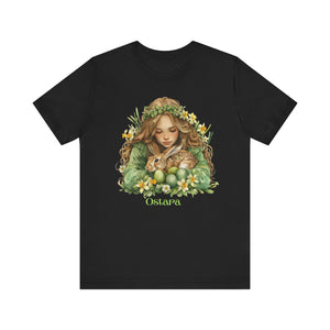 Ostara Spring Celebration Tee, Nature Lover's T-Shirt, Easter Gift, Animal Lover's Apparel, Women's Earth Day Top, Boho Style Shirt