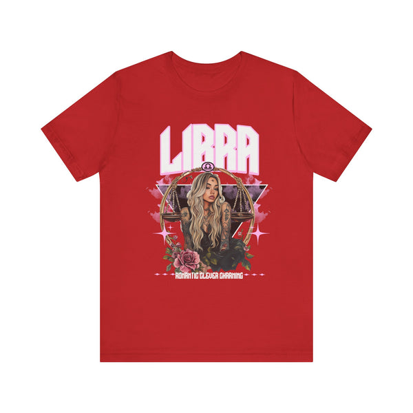 Libra Zodiac Graphic Tee, Astrology Shirt, Libra Gift, Unisex Zodiac Top, Horoscope Apparel, Astrology Merchandise