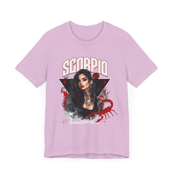 Scorpio Zodiac Unisex Tee, Astrological Shirt, Astrology Gift, Horoscope Apparel, Trendy Zodiac Fashion, Unique Birthday Gift