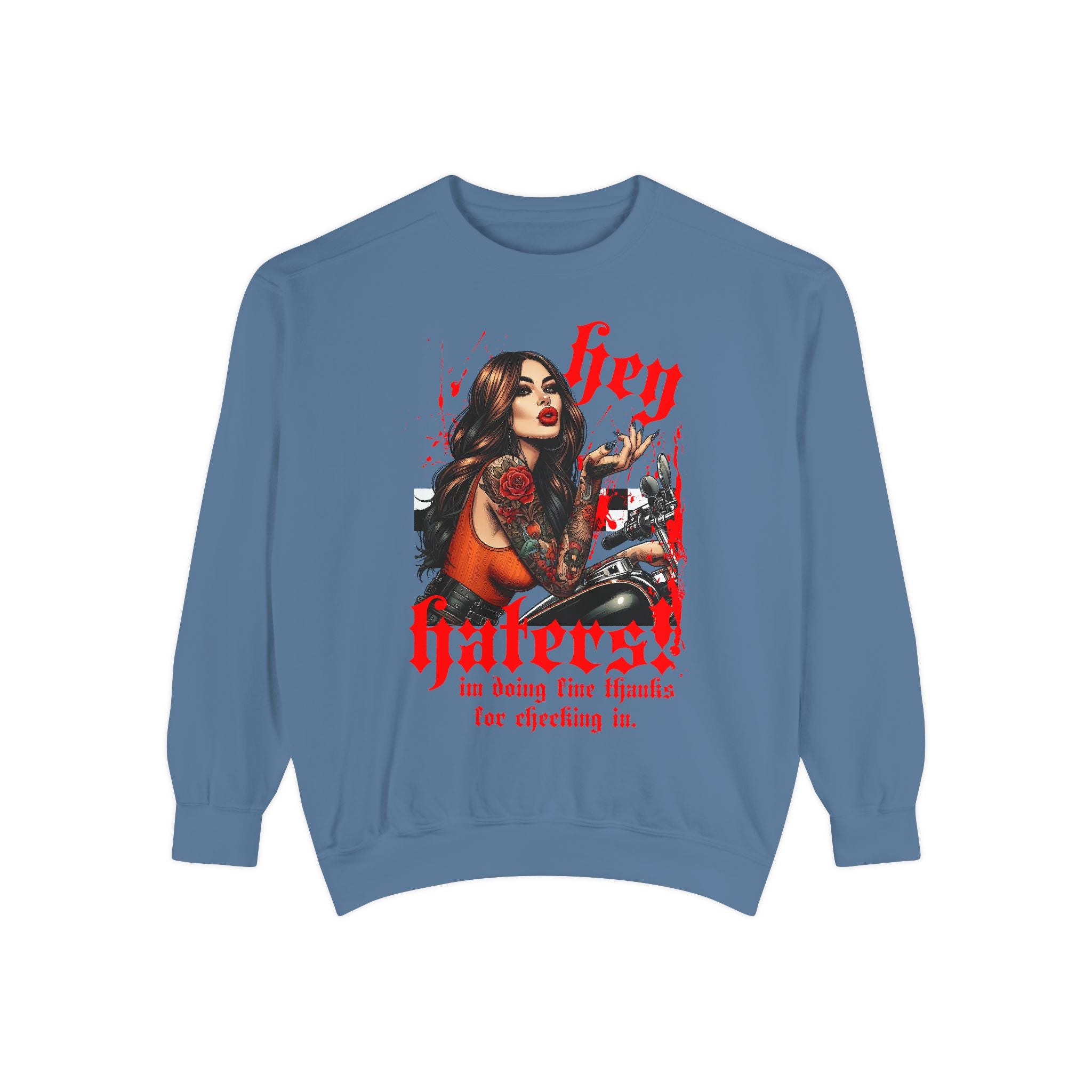 Unisex Garment-Dyed Sweatshirt