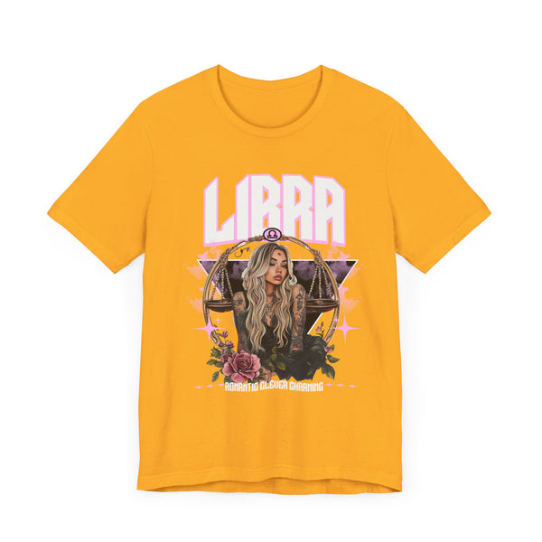 Libra Zodiac Graphic Tee, Astrology Shirt, Libra Gift, Unisex Zodiac Top, Horoscope Apparel, Astrology Merchandise