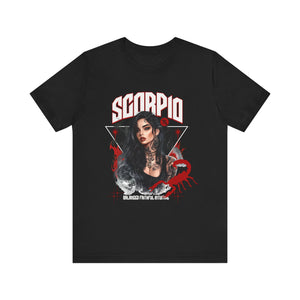 Scorpio Zodiac Unisex Tee, Astrological Shirt, Astrology Gift, Horoscope Apparel, Trendy Zodiac Fashion, Unique Birthday Gift