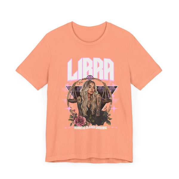Libra Zodiac Graphic Tee, Astrology Shirt, Libra Gift, Unisex Zodiac Top, Horoscope Apparel, Astrology Merchandise