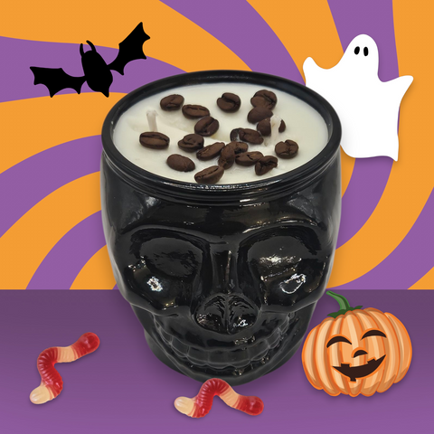 Skull Pumpkin Latte