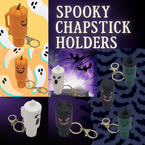 Spooky Chapstick Holders