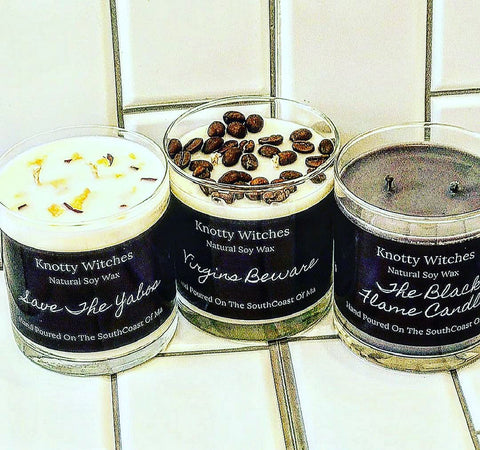 The Black Flame Candle